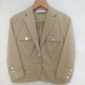 Liz Claiborne | Tan Khaki Spring Jacket